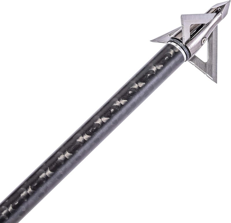 Muzzy Store Trocar Crossbow Archery Arrow Broadhead 100 or 125 Grain - 3 Pack - Image 4